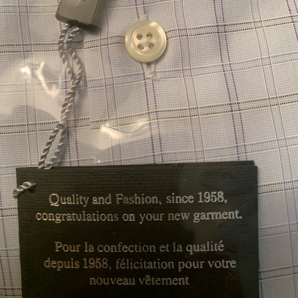 New with tags Jack Lipson shirt. 17T x 37. - Picture 2 of 3